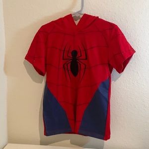 Hooded Spider-Man Shirt